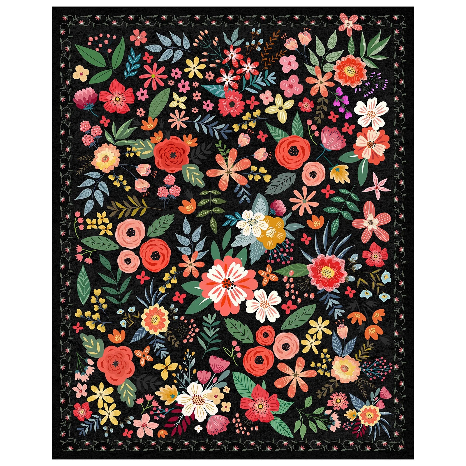 Navak Carpet 8' X 10' Area Rug Boho Washable Rug Non Slip Soft Carpet Low Pile Indoor Carpet for Bedroom Office Dining Room