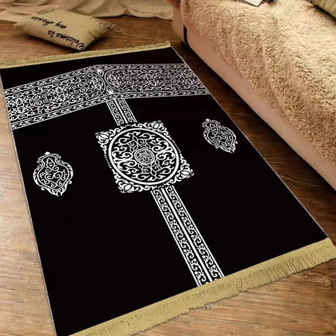 Navak Carpet Islam Thick Prayer Rug Man Prayer Mat for Muslim Ramadan Thickened Soft Man Prayer Mat Portable Prayer Rugs kids Prayer Rug