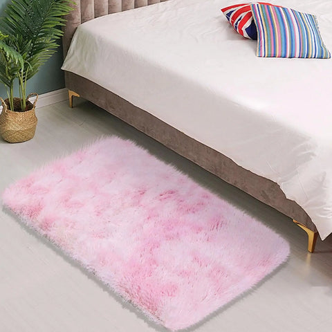 Navak Carpet Exclusive Picks 40X60CM Silk Wool Rug Thickened Bedside Living Room Nursery Soft Home Decor Carpet Washable Dirt Repellent Mat