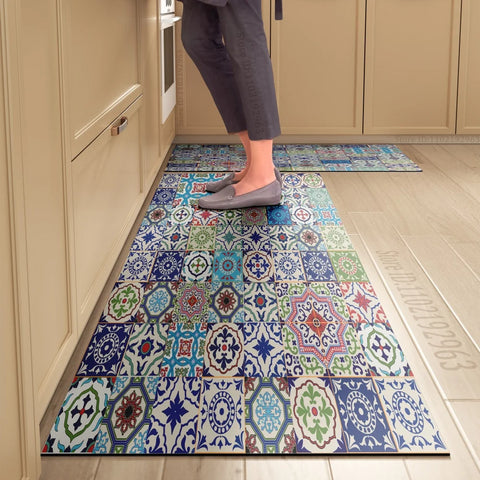 Navak Carpet Non-slip Kitchen Mat Long Rugs Crystal Velvet Carpet for Living Room Absorbent Foot Mats Bedroom Doormat Alfombra Small Rugs