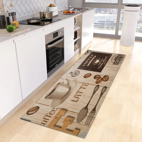 Navak Carpet Entrance Doormat House Kitchen Rug Coffee Bathroom Hallway Decoration Carpet Living Room Bedroom Floor Balcony Non-Slip Foot Mat