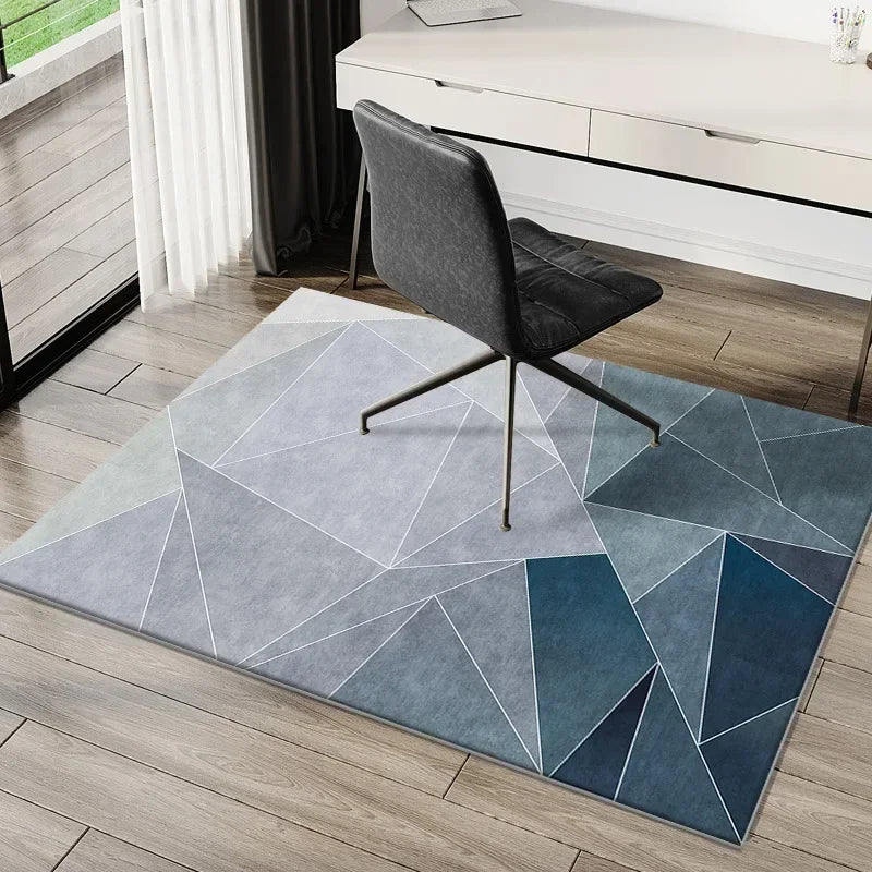 Navak Carpet Exclusive Picks Simple E-Sports Chair Floor Mat Study Desk Computer Swivel Chair Carpet Bedroom Soiled Foot Mat Carpet Home DecorationRug