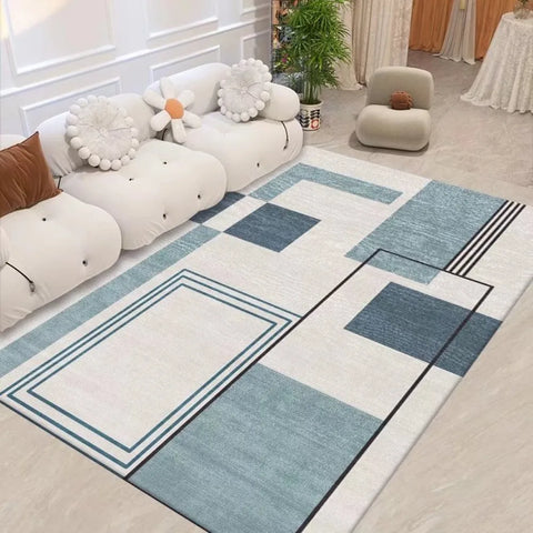 Navak Carpet Exclusive Picks Scandinavian Style Geometric Rug Living Room Study Wearable Design Modern Home Studio Ins Style Space