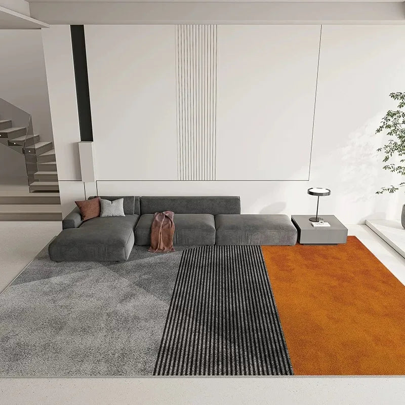 Navak Carpet Exclusive Picks Solid color green carpet Light luxury high-end living room sofa coffee table carpet Simple bedroom cushion home carpet