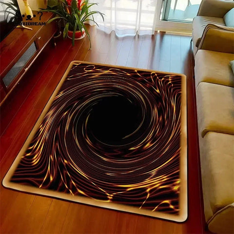 Navak Carpet Yu-Gi-Oh Blue Eyes White Dragon Anime Carpet Cartoon Floor Mat for Living Room and Bedroom Decorative Area Rug Perfect Gift