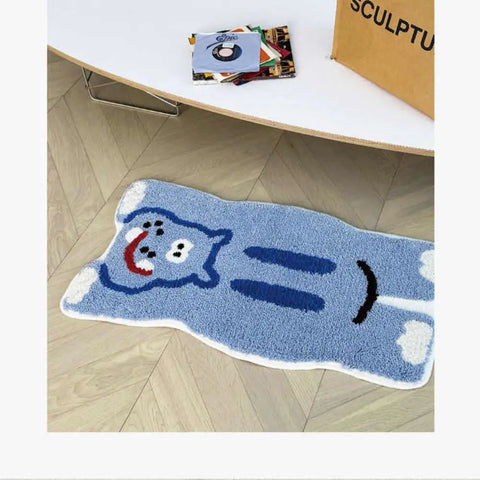Navak Carpet Exclusive Picks Faux Cashmere Carpet Animals Entry Door Mat Entry Foot Mat Bathroom Rug Toilet Entryway Mat Non-Slip Washable Home Decor