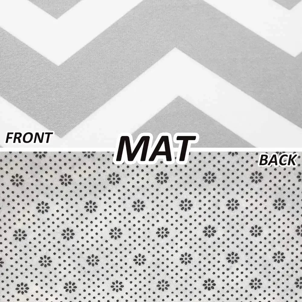 Navak Carpet Stitch’s Playful Welcome MatSoft, absorbent and non-slip, bathroom room mats, yoga mats, home decoration