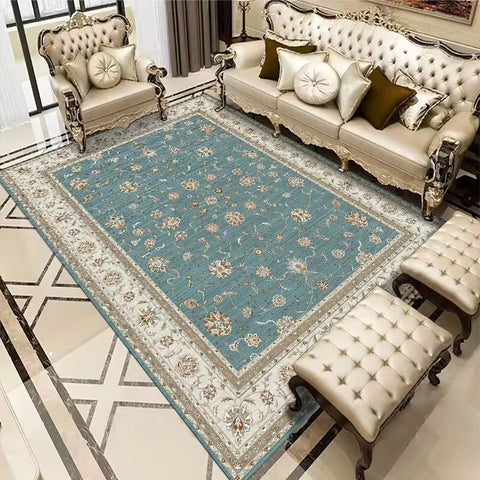 Navak Carpet Europe Persia Bohemia Style Luxury Retro Carpet Living Room Sofa Bedroom Study Kitchen Entrance Door Mat Non-slip Home Decor Rug