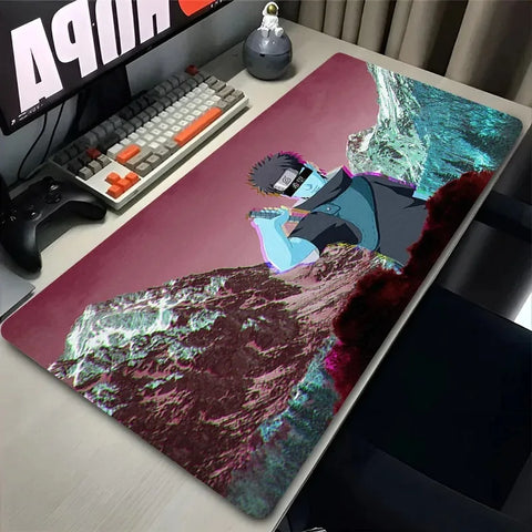 Navak Carpet Laptop Office Big Mouse Pad Anime Shisui U-Uchiha N-Narutos Mousepad Keyboard Gaming Non-slip Desk Mat PC Accessories Carpet Rug