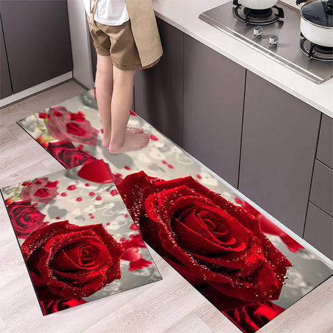 Navak Carpet Kitchen Mat Carpet for Floor Home Entrance Doormat Bedroom Living Room Decor Bedside Rug Hallway Balcony Bathroom Anti-Slip Mat
