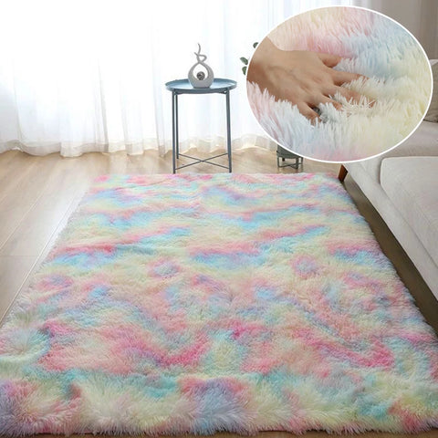 Navak Carpet Plush Carpet For Living Room Large White Soft Fluffy Carpets Bedroom Thicken Floor Mat Teen Room Home Decoration Rugs