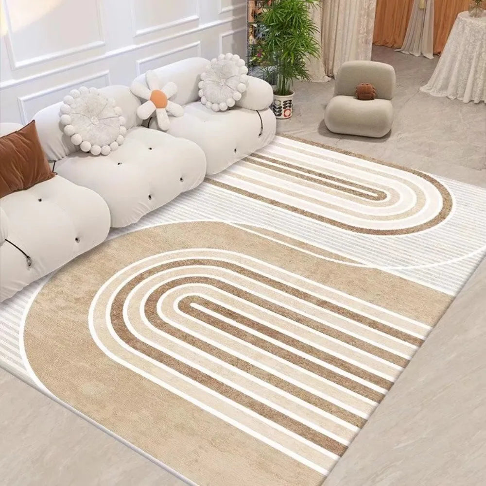 Navak Carpet Exclusive Picks Scandinavian Style Geometric Rug Living Room Study Wearable Design Modern Home Studio Ins Style Space