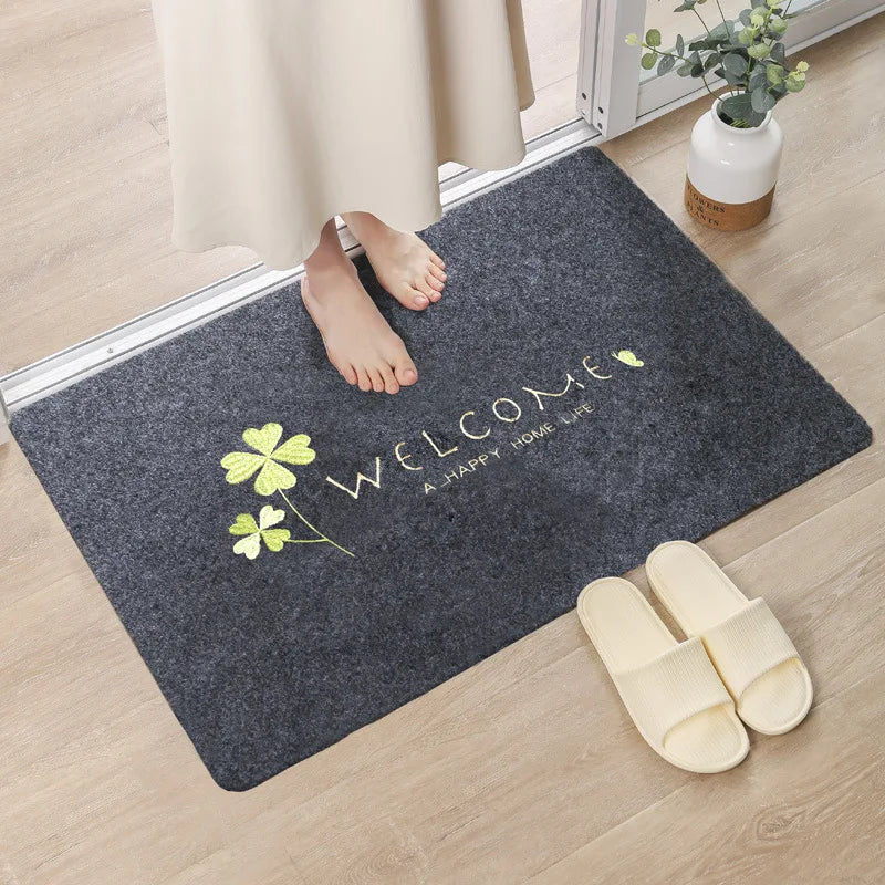 Navak Carpet Solid Welcome Entrance Doormats Carpets Rugs For Home Bath Living Room Floor Stair Kitchen Hallway Non-Slip Carpet