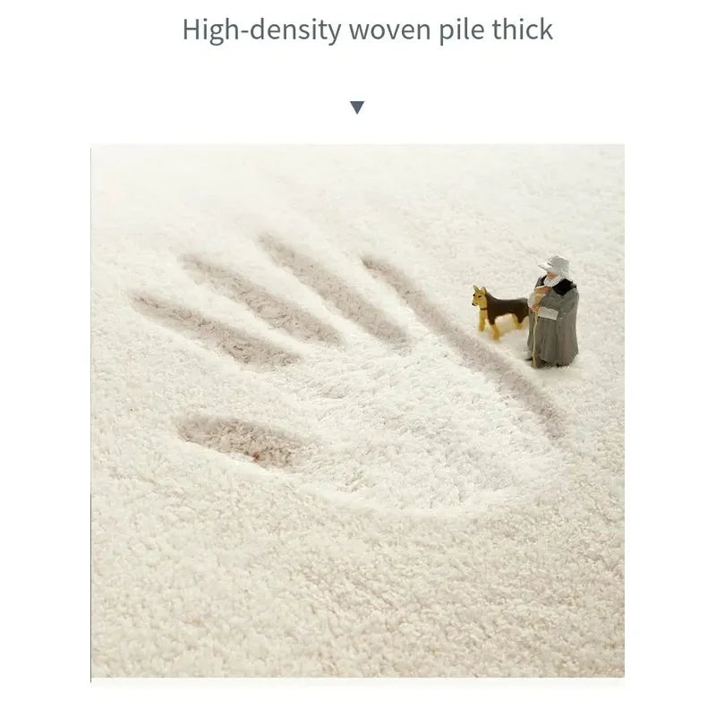 Navak Carpet Exclusive Picks Modern Style Round Living Room Carpet Children's Room Bedroom Crawling Mat Non-slip Bed Blanket Thick Washable Mat