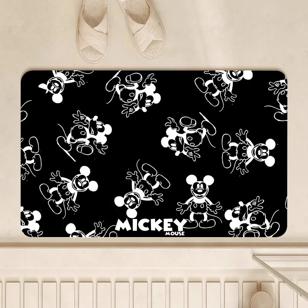 Navak Carpet Daily Picks DISNEY Mickey  Floor Mat Bedroom Decoration Balcony Doormat Living Room Rug Rugs Kitchen and Bathroom Doorway Decoration
