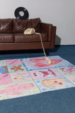 Navak Carpet Exclusive Picks Cartoon Soft Carpet Teenage Girl Bedroom Bedside Rug Children's Room Decoration Living Room Floor Mat Home Decoration