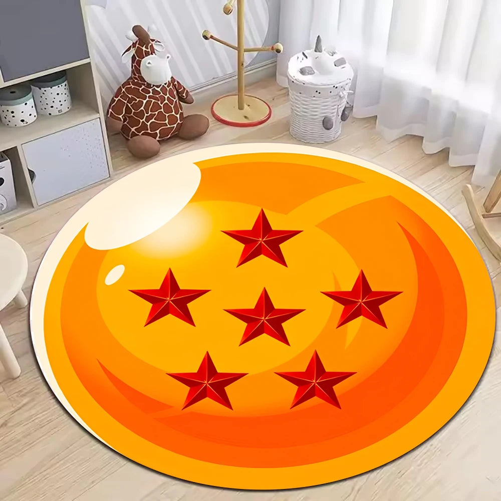 Navak Carpet Daily Picks Anime D-Dragon-Ball  Inspired Rug for Living Room Decor Bedroom Bedside Soft Carpet Sofa Mat Gaming Room Swivel Chair Mat
