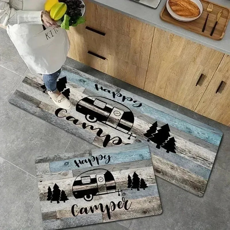 Navak Carpet 1PC Lemon Pattern Kitchen Rugs Non-Slip Door Mats Pop arts design Living room Rugs Bath Mat Carpet for Home Sink Laundry Decor