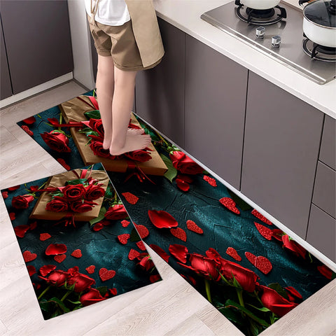 Navak Carpet Kitchen Mat Carpet for Floor Home Entrance Doormat Bedroom Living Room Decor Bedside Rug Hallway Balcony Bathroom Anti-Slip Mat