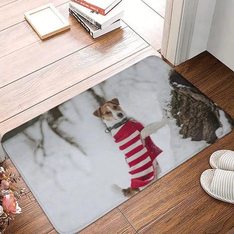 Navak Carpet Area Rug Personalized Doormat with Your Text Photo Logo Picture Non-Slip Customized Welcome Carpet Door Mats for Entrance Decor