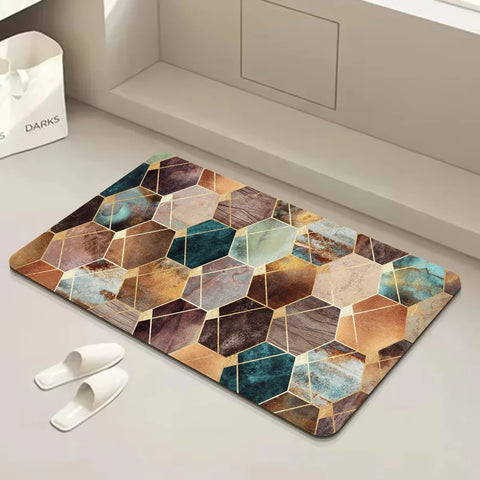 Navak Carpet Geometry Long Rugs Nordic Style Home Doormat Bathroom-Toilet Mats Bedroom Modern Home Decor