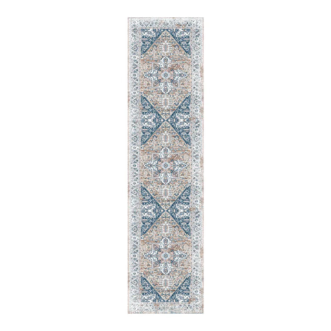 Navak Carpet Exclusive Picks Persian Style Cashmere Wash Back Rug Foldable Machine Washable Bedroom Rug Bedside Rug Hallway Aisle Rug Home Decor