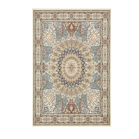 Navak Carpet Retro Europe Persia Style Art Carpet Living Room Sofa Bedroom Study Kitchen Entrance Door Mat Non-slip Light Luxury Decor Rug