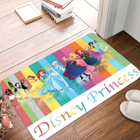 Navak Carpet Daily Picks Cartoon Disney Princess Door Mat Entrance Non-slip Doormat Washable Kitchen Carpet Hallway Rugs Bathroom Bath Door Mats