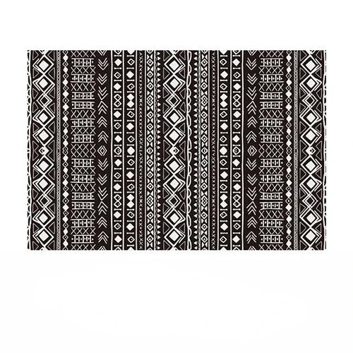 Navak Carpet Crystal velvet carpetBohemian Pattern Decorative Living Room Carpet Tribal Style Moroccan Luxury Persian Bedroom Rug Geometric A