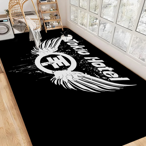 Navak Carpet Tokio Hotel Band printed Room Mats er Anti-slip Modern Living Room Balcony Printed Welcome Rug