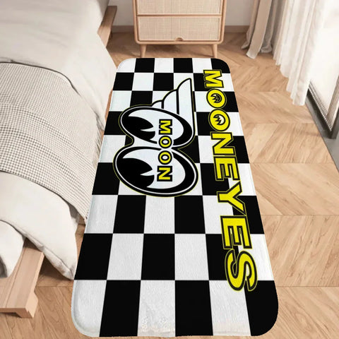 Navak Carpet Mooneyes Floor Mat for Hallway on the Floor Customized Bedroom Carpet for Home Entrance Room Decorating Items Bath Rug Custom