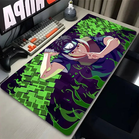 Navak Carpet Laptop Office Big Mouse Pad Anime Shisui U-Uchiha N-Narutos Mousepad Keyboard Gaming Non-slip Desk Mat PC Accessories Carpet Rug