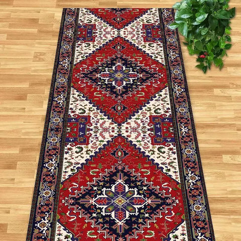 Navak Carpet Persian Retro Runners Carpet Villa Hall Corridor Rugs Apartment Passageway Non-slip Rug Hotel Stairs Decoration Floor Mat Custom