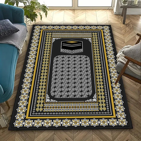 Navak Carpet Muslim Prayer Non-slip Carpet Room Mat Living Room Bedroom Sofa Large Area Mat Daily Prayer Soft Carpet Ramadan Gift for Friend