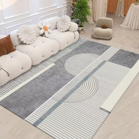 Navak Carpet Exclusive Picks Scandinavian Style Geometric Rug Living Room Study Wearable Design Modern Home Studio Ins Style Space