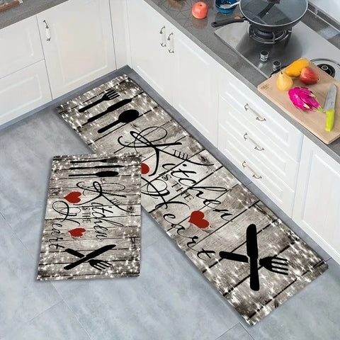 Navak Carpet 1PC Charactors pattern Kitchen Rugs Non-Slip Home Door Mats Pop design Bathroom Rugs Bath Mat Carpet for Home Sink Laundry Decor