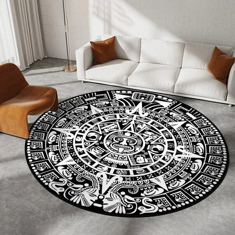 Navak Carpet Daily Picks Disney Captain America Circular Mat Living Room Sofa Carpet Tea Table Bedroom Bedside Enter Door Rug Fashion Home Dcor