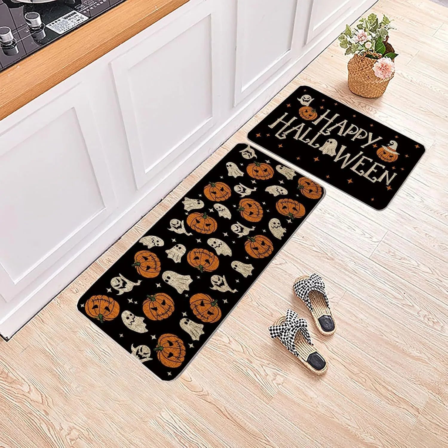 Navak Carpet Halloween Entrance Doormat Outdoor Rug Anti-slip And Wear-resistant Carpet Runner Rugs Non-slip Home Decoration Floor Mats 러그