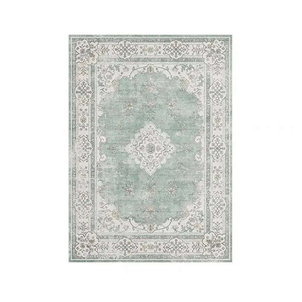 Navak Carpet MBG23Exclusive Picks Bohemian Faux Wool Rug - Ultra-Thin, Stain-Resistant,Non-Slip Carpet for Study Room & Living Room,Soft Floor Mat4Fb&