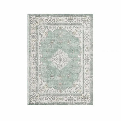 Navak Carpet MBG23Exclusive Picks Bohemian Faux Wool Rug - Ultra-Thin, Stain-Resistant,Non-Slip Carpet for Study Room & Living Room,Soft Floor Mat4Fb&