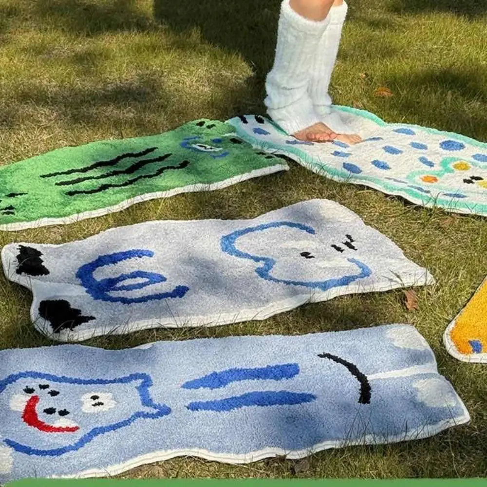 Navak Carpet Exclusive Picks Faux Cashmere Carpet Animals Entry Door Mat Entry Foot Mat Bathroom Rug Toilet Entryway Mat Non-Slip Washable Home Decor