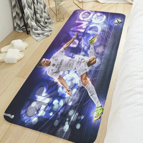 Navak Carpet Carpet for Bedroom Cristiano Ronaldo CR7 Kitchen Porch Foot Mat Non-slip Balcony Bath Rug Home Decor Items Doormat Entrance Door