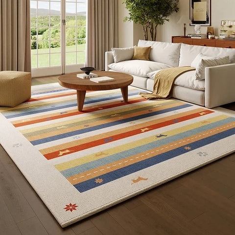 Navak Carpet Exclusive Picks Premium Light Luxury Living Room Crystal Velvet Carpet Bedroom Bed Blanket Study Bed Rug Dirt Resistant Home Decoration