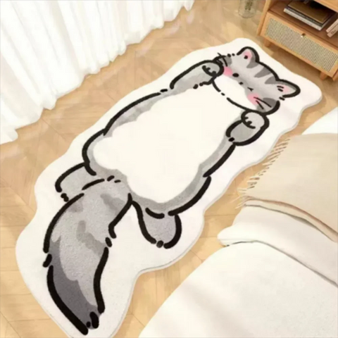 Navak Carpet Exclusive Picks Upgraded Material Funny Cartoon Bedroom Bedside Rug Living Room Bathroom Kitchen Non-slip Washable Carpet Mat Home Decor