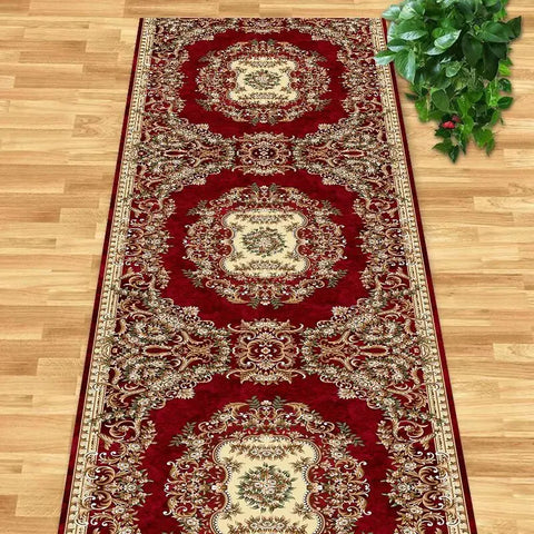 Navak Carpet Persian Retro Runners Carpet Villa Hall Corridor Rugs Apartment Passageway Non-slip Rug Hotel Stairs Decoration Floor Mat Custom