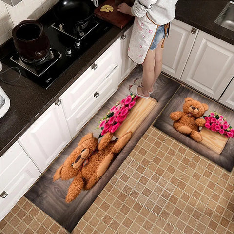 Navak Carpet Kitchen Rug Durable Home Entrance Doormat High-end Kitchen Mats for Floor Waterproof House Hold Washable Non-slip Large Carpet