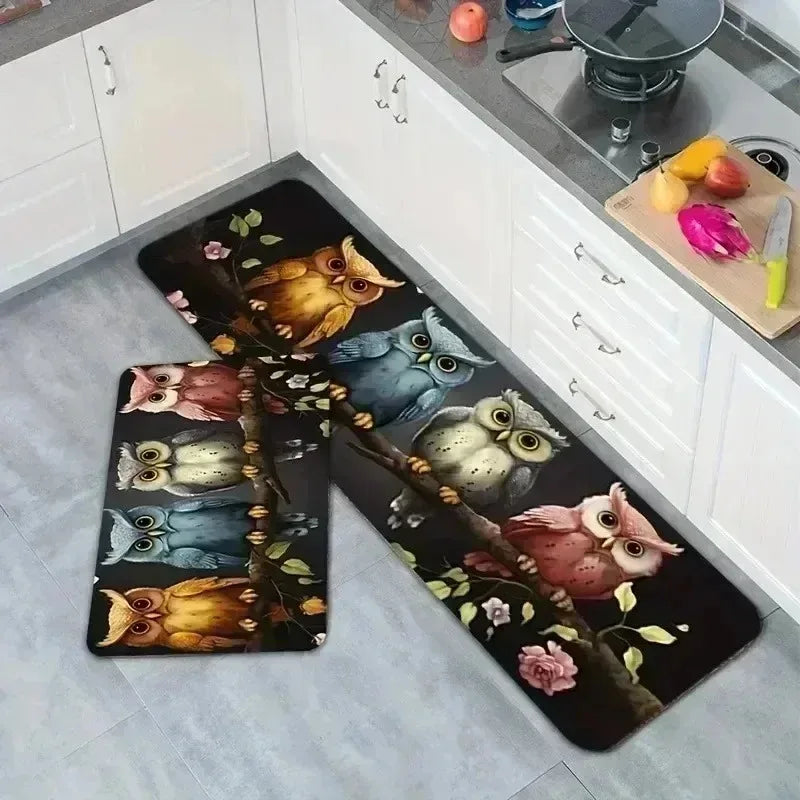 Navak Carpet 1PC Lemon Pattern Kitchen Rugs Non-Slip Door Mats Pop arts design Living room Rugs Bath Mat Carpet for Home Sink Laundry Decor
