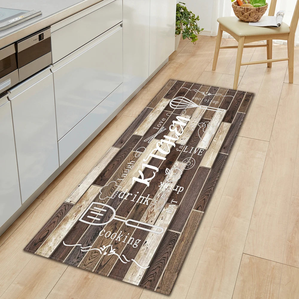 Navak Carpet Kitchen Mat Entrance Doormat Home Living Room Hallway Decoration Carpet House Balcony Bath Door Bedroom Floor Non-Slip Foot Rug
