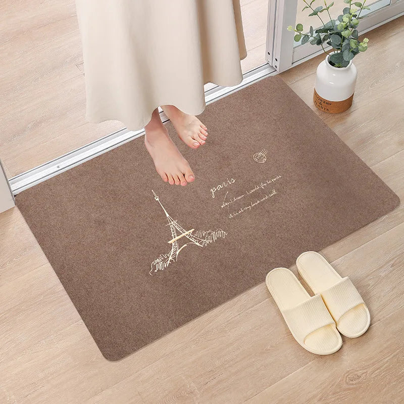 Navak Carpet Solid Welcome Entrance Doormats Carpets Rugs For Home Bath Living Room Floor Stair Kitchen Hallway Non-Slip Carpet
