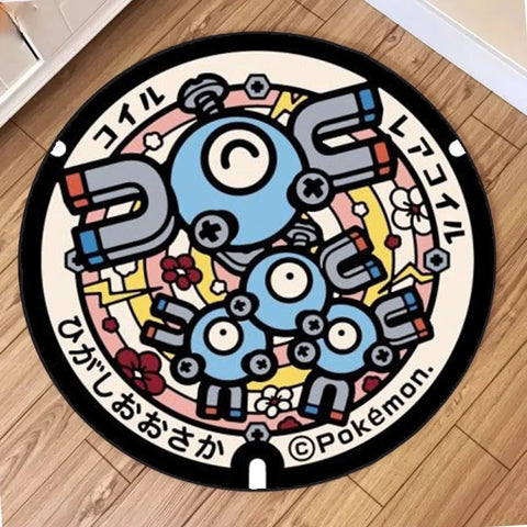 Navak Carpet NEW Daily Picks Kawaii Pokemon Rug for Living Room Decor Lounge Balcony Sofa Mat Bedroom Soft Rug Swivel Chair Mat Kids Gift